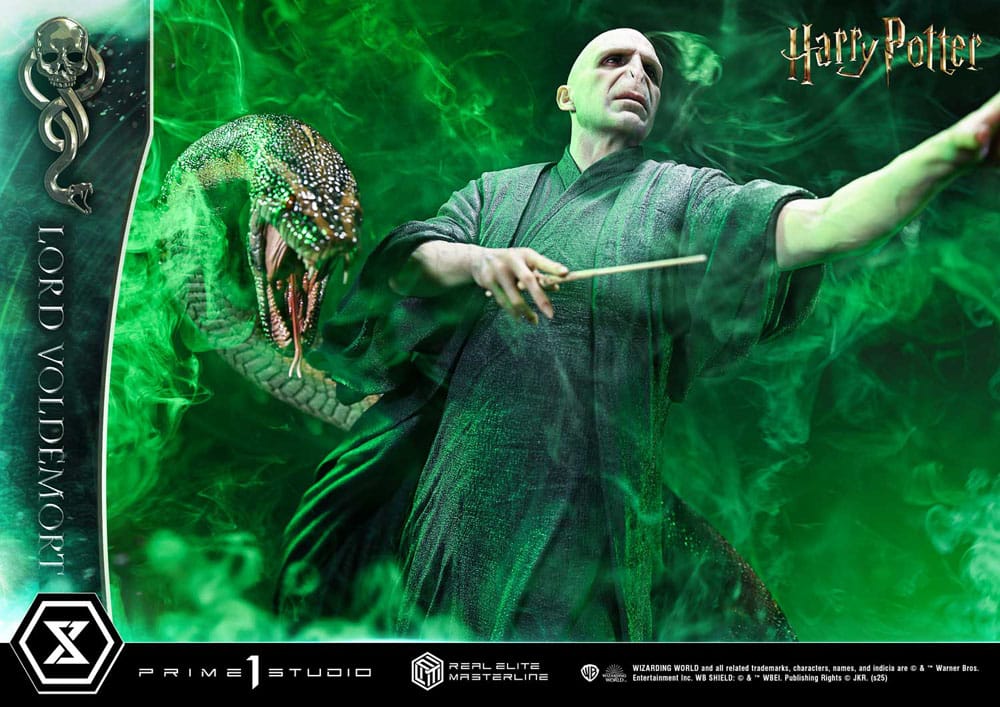 Harry Potter Real Elite Masterline Series Statue 1/4 Lord Voldemort Bonus Version 83 cm