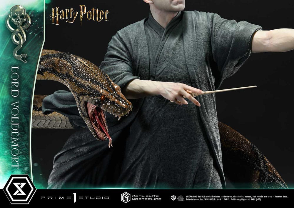 Harry Potter Real Elite Masterline Series Statue 1/4 Lord Voldemort Bonus Version 83 cm