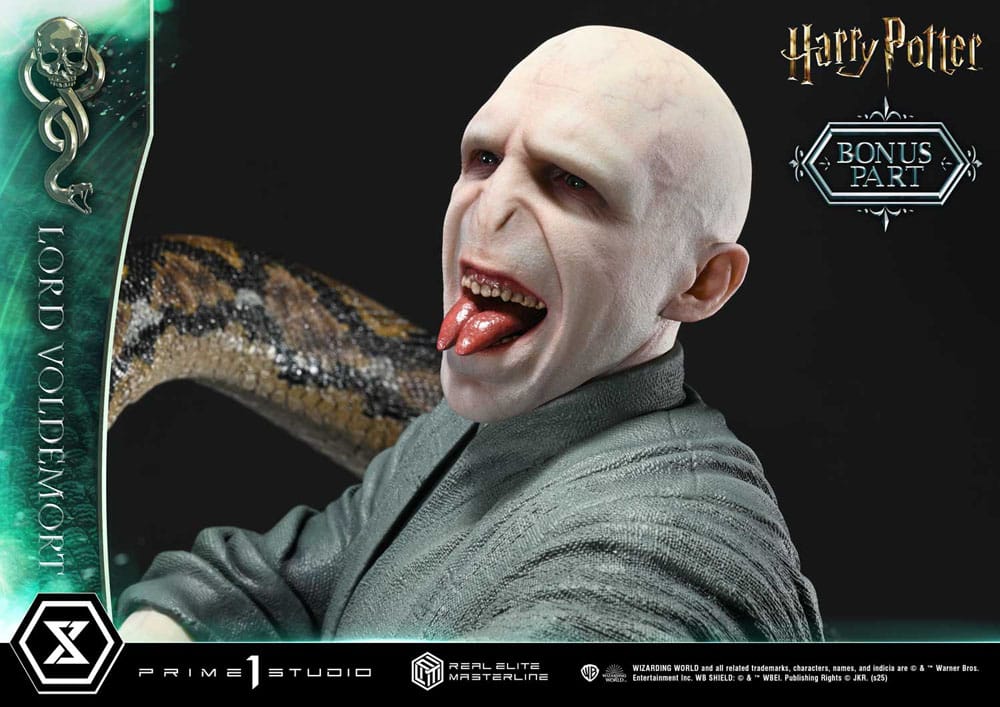 Harry Potter Real Elite Masterline Series Statue 1/4 Lord Voldemort Bonus Version 83 cm