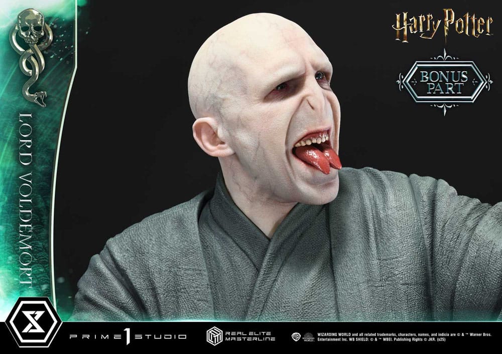 Harry Potter Real Elite Masterline Series Statue 1/4 Lord Voldemort Bonus Version 83 cm