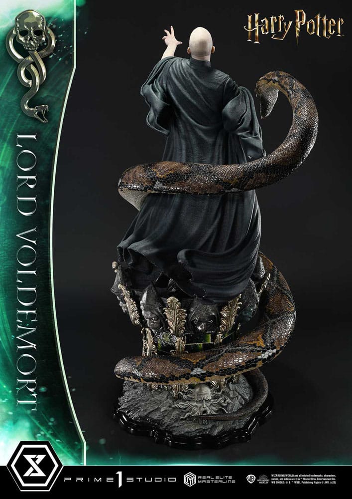 Harry Potter Real Elite Masterline Series Statue 1/4 Lord Voldemort Bonus Version 83 cm