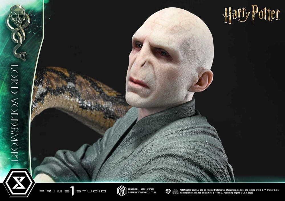 Harry Potter Real Elite Masterline Series Statue 1/4 Lord Voldemort Bonus Version 83 cm