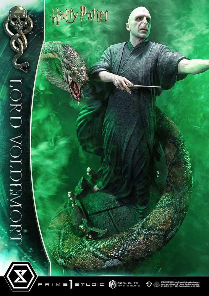 Harry Potter Real Elite Masterline Series Statue 1/4 Lord Voldemort Bonus Version 83 cm