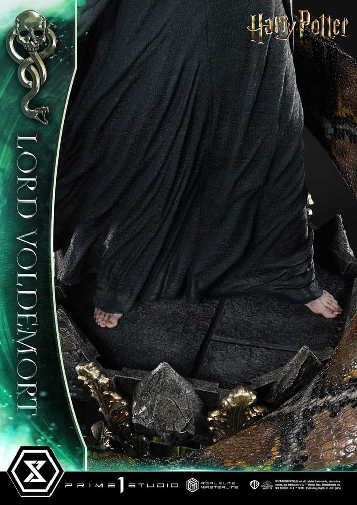 Harry Potter Real Elite Masterline Series Statue 1/4 Lord Voldemort Bonus Version 83 cm