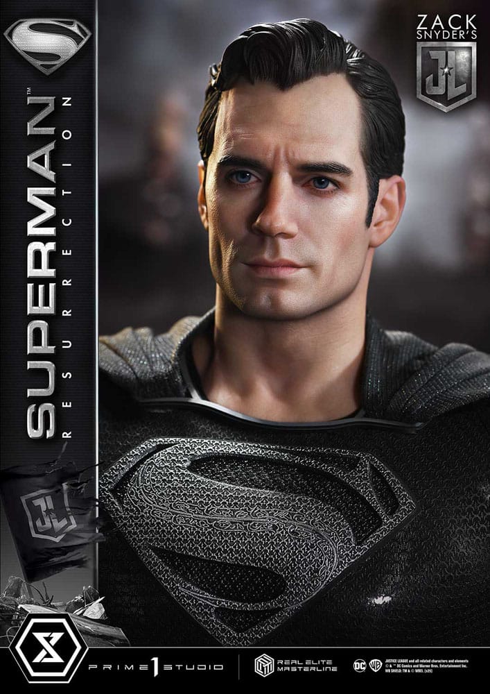 Zack Snyder's Justice League Real Elite Masterline Series Statue 1/3 Superman Resurrection Deluxe Ver. 95 cm