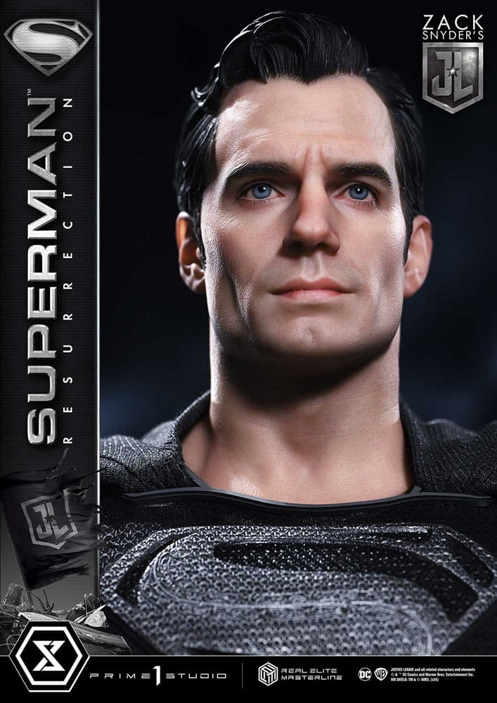 Zack Snyder's Justice League Real Elite Masterline Series Statue 1/3 Superman Resurrection Deluxe Ver. 95 cm