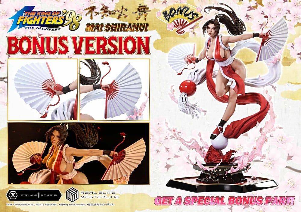 The King of Fighters´98 Real Elite Masterline Series Statue 1/4 Mai Shiranui Ultimate Bonus Version 70 cm