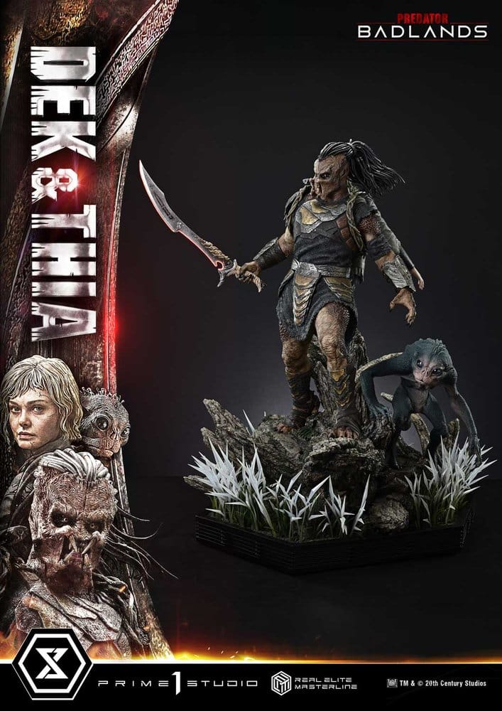 Predator Real Elite Masterline Statue 1/3 Badlands Dek & Thia 87 cm