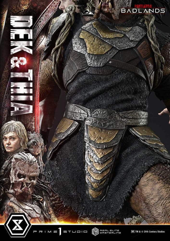 Predator Real Elite Masterline Statue 1/3 Badlands Dek & Thia 87 cm