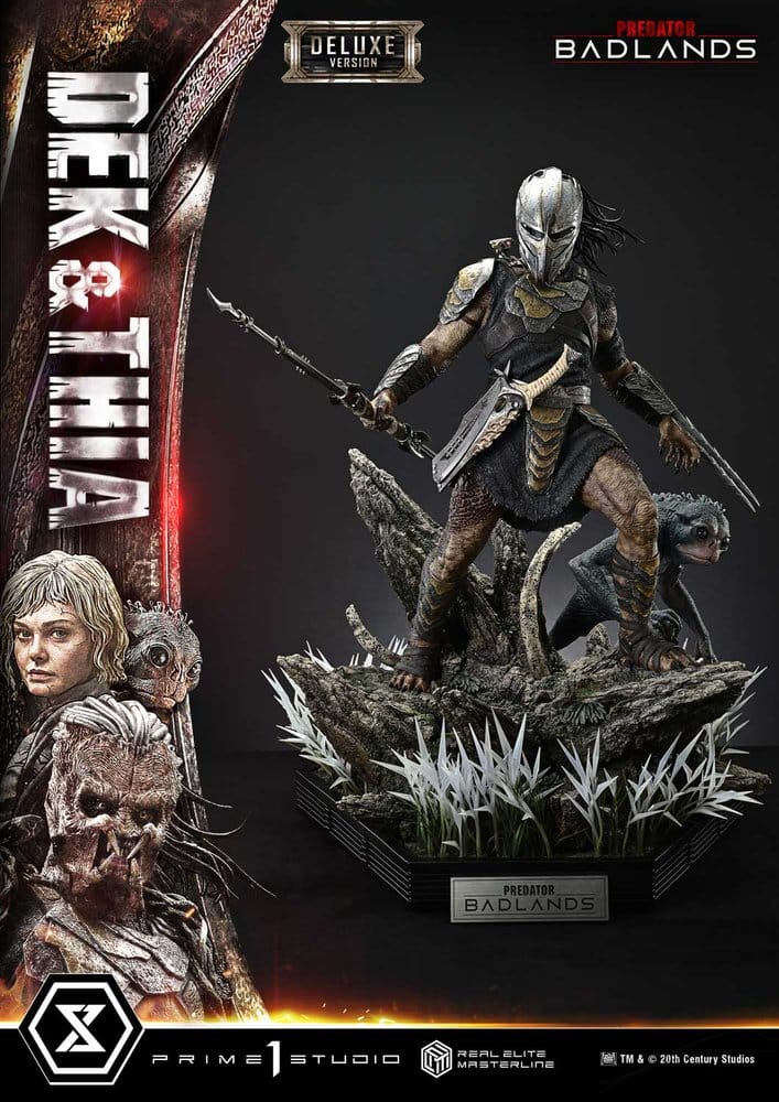 Predator Real Elite Masterline Statue 1/3 Badlands Dek & Thia Deluxe Version 87 cm