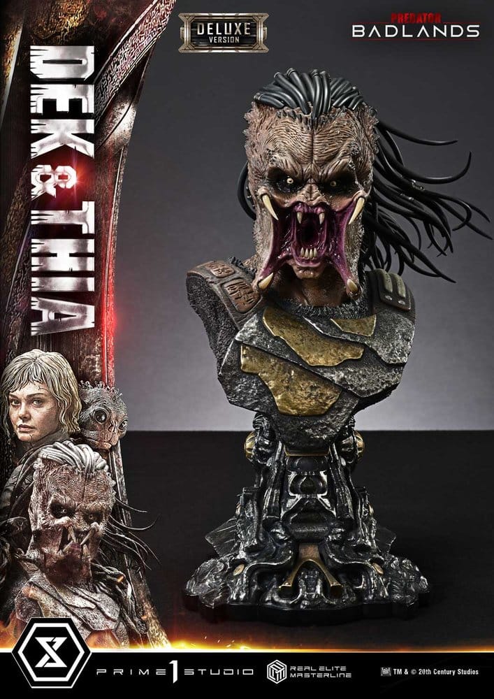 Predator Real Elite Masterline Statue 1/3 Badlands Dek & Thia Deluxe Version 87 cm