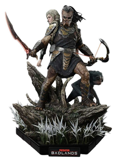 Predator Real Elite Masterline Statue 1/3 Badlands Dek & Thia DX Bonus Version 87 cm