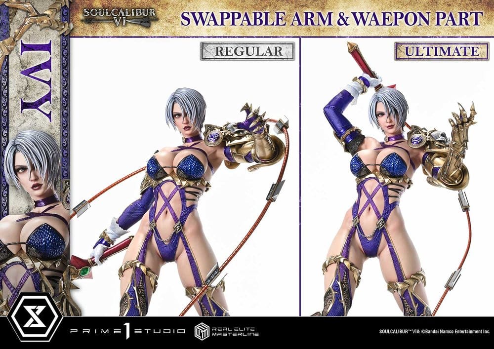 Soul Calibur VI Real Elite Masterline Series Statue 1/4 Ivy Ultimate Version 65 cm