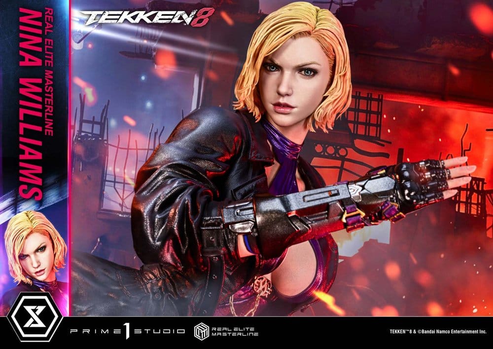 Tekken Real Elite Masterline Series Statue 1/4 Nina Williams DX Bonus Version 55 cm