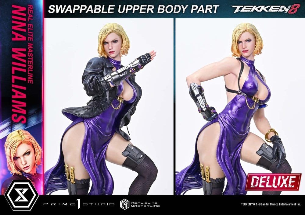Tekken Real Elite Masterline Series Statue 1/4 Nina Williams DX Bonus Version 55 cm