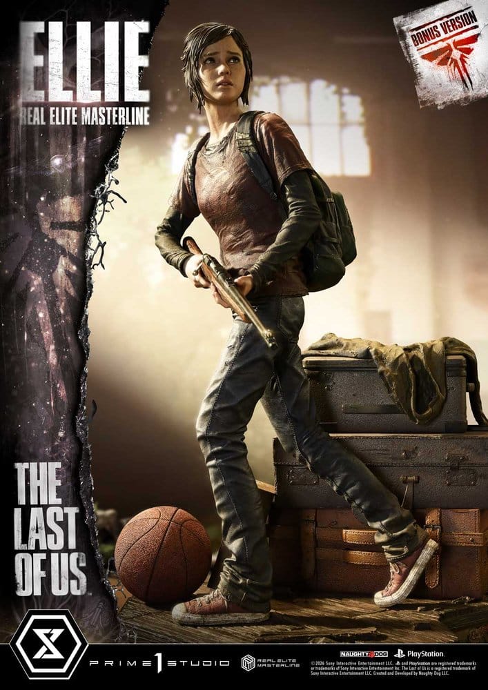 The Last of Us (Part I) Real Elite Masterline Statue 1/4 Ellie Bonus Version 46 cm