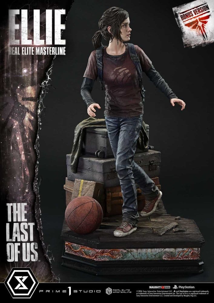 The Last of Us (Part I) Real Elite Masterline Statue 1/4 Ellie Bonus Version 46 cm