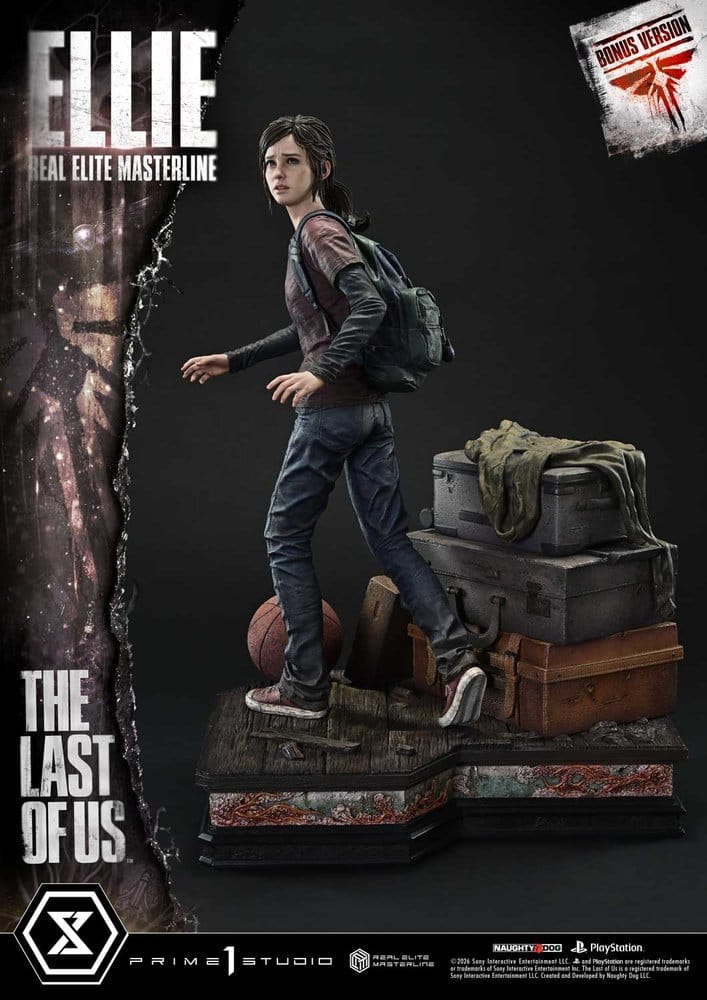 The Last of Us (Part I) Real Elite Masterline Statue 1/4 Ellie Bonus Version 46 cm