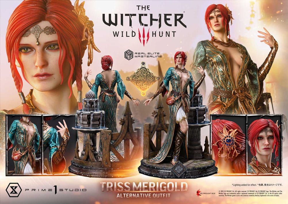 The Witcher 3: Wild Hunt Real Elite Masterline Series Statue 1/4 Triss Merigold 52 cm