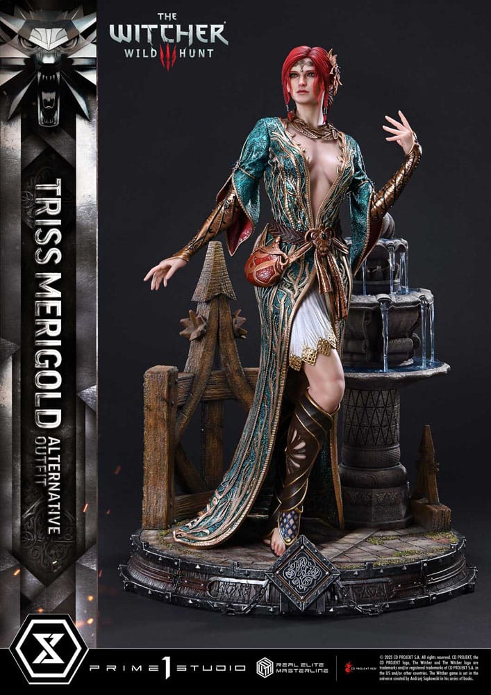 The Witcher 3: Wild Hunt Real Elite Masterline Series Statue 1/4 Triss Merigold Bonus Version 52 cm