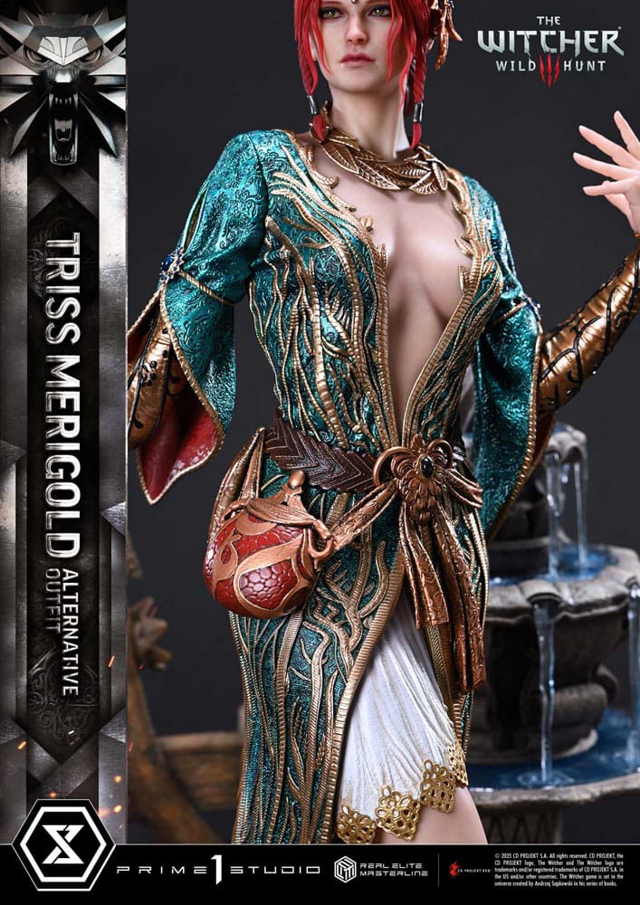 The Witcher 3: Wild Hunt Real Elite Masterline Series Statue 1/4 Triss Merigold Bonus Version 52 cm