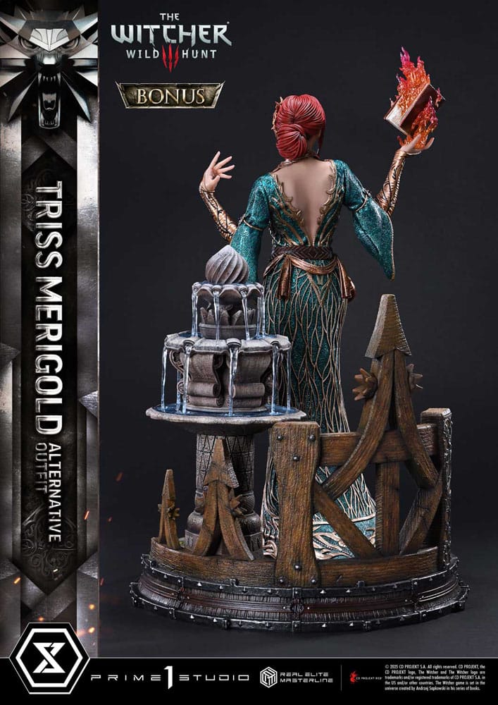 The Witcher 3: Wild Hunt Real Elite Masterline Series Statue 1/4 Triss Merigold Bonus Version 52 cm