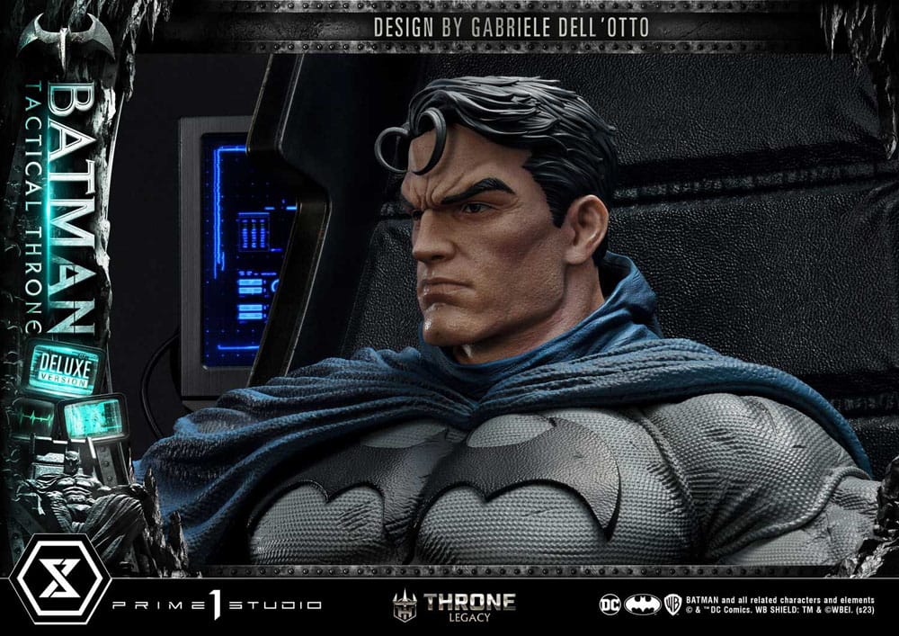 DC Comics Throne Legacy Collection Statue 1/3 Batman Tactical Throne Deluxe Version 57 cm