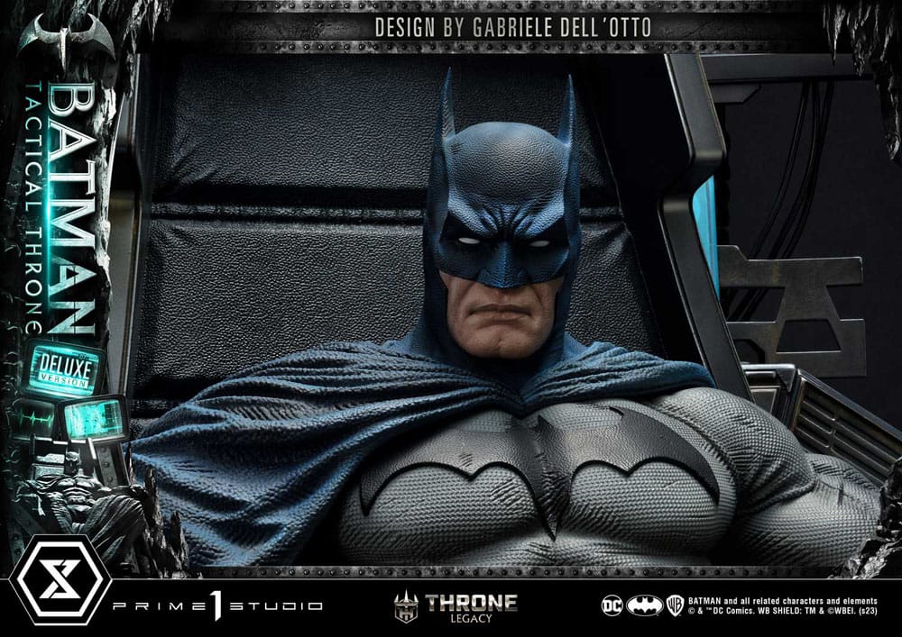 DC Comics Throne Legacy Collection Statue 1/3 Batman Tactical Throne Deluxe Bonus Version 57 cm