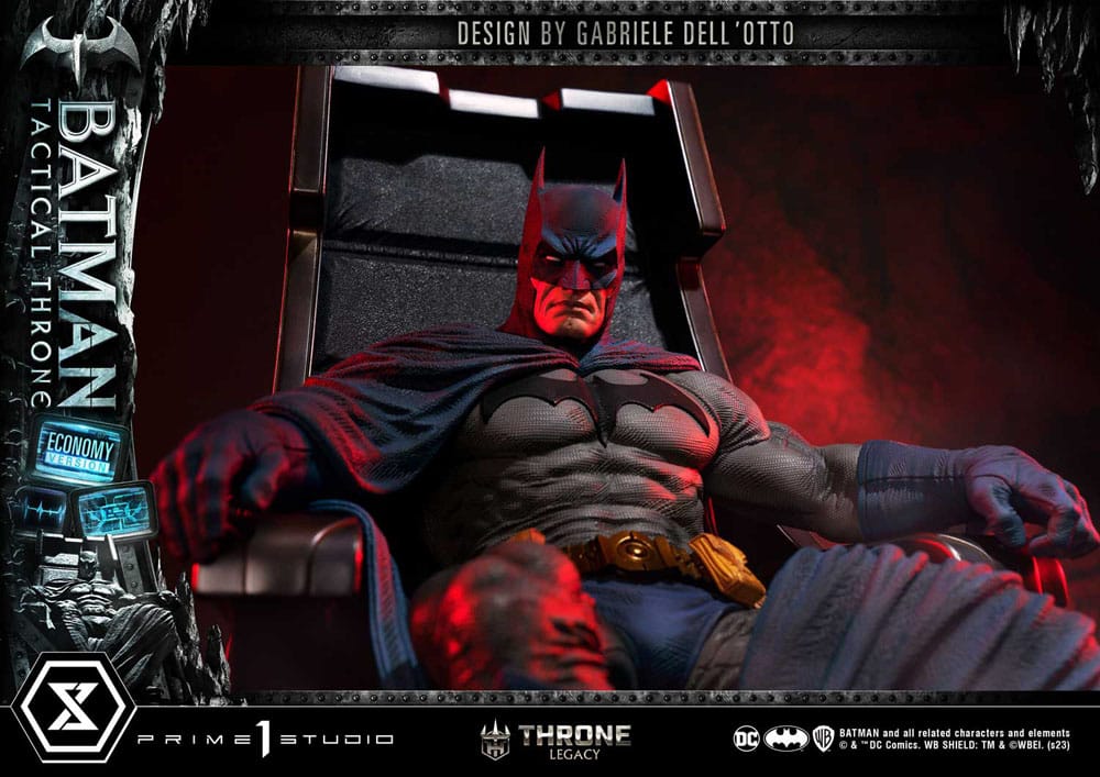 DC Comics Throne Legacy Collection Statue 1/3 Batman Tactical Throne Economy Version 46 cm