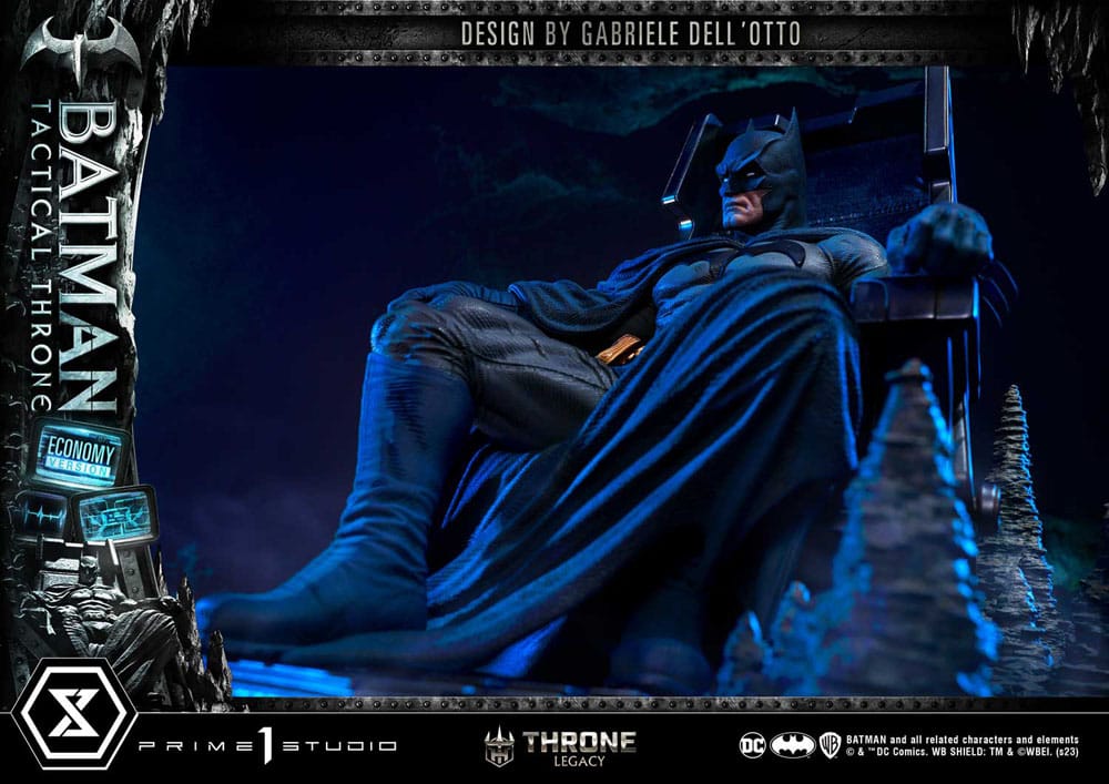 DC Comics Throne Legacy Collection Statue 1/3 Batman Tactical Throne Economy Version 46 cm