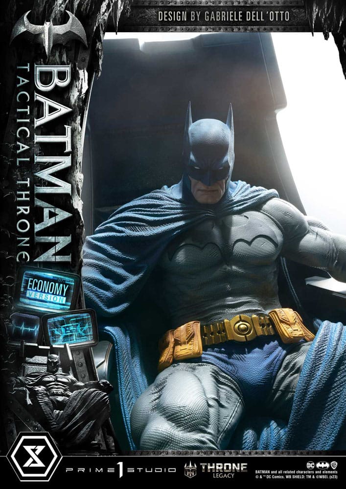 DC Comics Throne Legacy Collection Statue 1/3 Batman Tactical Throne Economy Version 46 cm