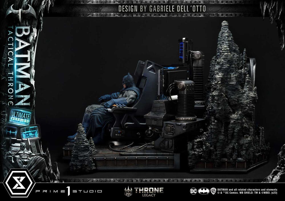 DC Comics Throne Legacy Collection Statue 1/3 Batman Tactical Throne Ultimate Bonus Version 57 cm