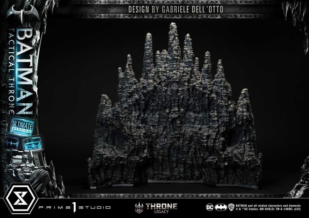 DC Comics Throne Legacy Collection Statue 1/3 Batman Tactical Throne Ultimate Bonus Version 57 cm