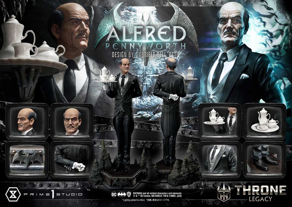 DC Comics Throne Legacy Series Statue Alfred Pennyworth (Batman Comics) 57 cm