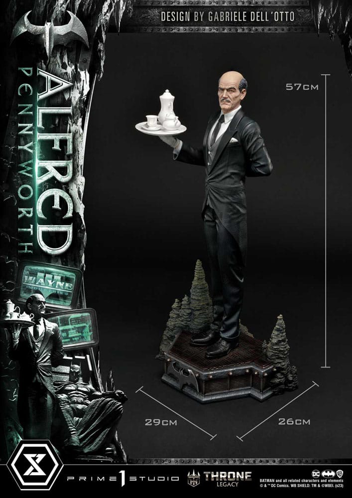 DC Comics Throne Legacy Series Statue Alfred Pennyworth (Batman Comics) 57 cm