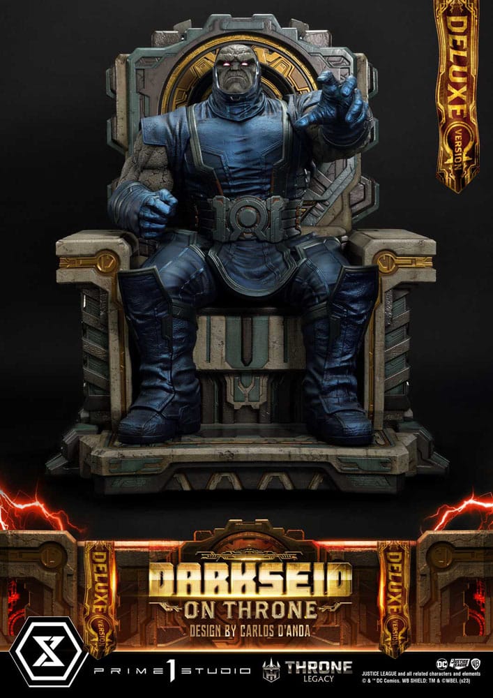 Throne Legacy Series Statue 1/4 Justice League (Comics) Darkseid on Throne Design by Carlos D'Anda Deluxe Version 65 cm