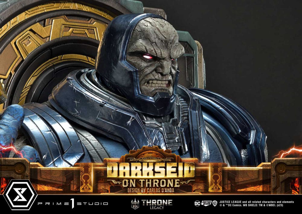 Throne Legacy Series Statue 1/4 Justice League (Comics) Darkseid on Throne Design by Carlos D'Anda Deluxe Bonus Version 65 cm