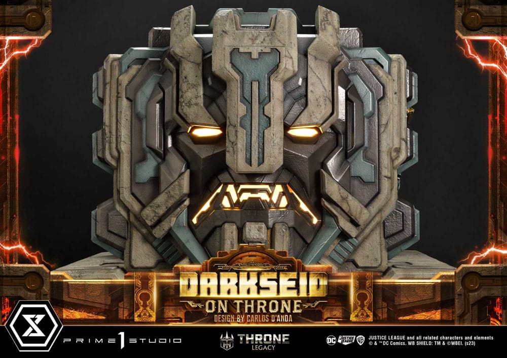 Throne Legacy Series Statue 1/4 Justice League (Comics) Darkseid on Throne Design by Carlos D'Anda Deluxe Bonus Version 65 cm