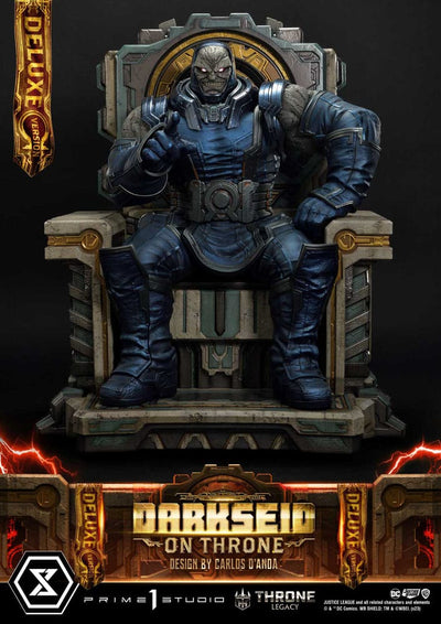 Throne Legacy Series Statue 1/4 Justice League (Comics) Darkseid on Throne Design by Carlos D'Anda Deluxe Bonus Version 65 cm