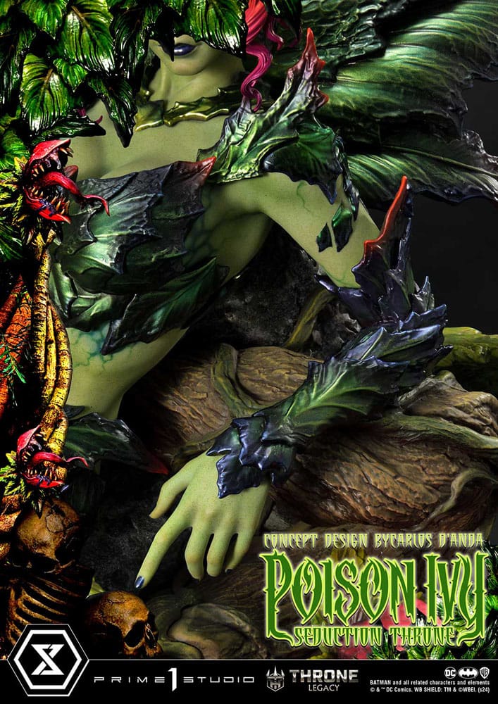 DC Comics Throne Legacy Collection Statue 1/4 Batman Poison Ivy Seduction Throne Deluxe Version 55 cm