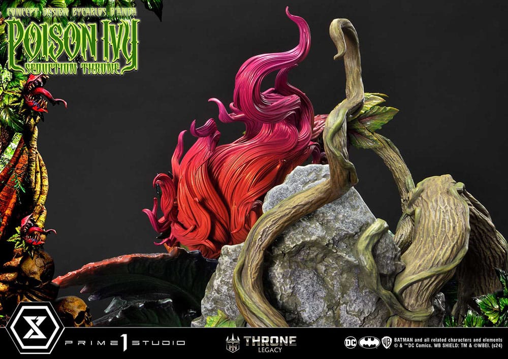 DC Comics Throne Legacy Collection Statue 1/4 Batman Poison Ivy Seduction Throne Deluxe Version 55 cm