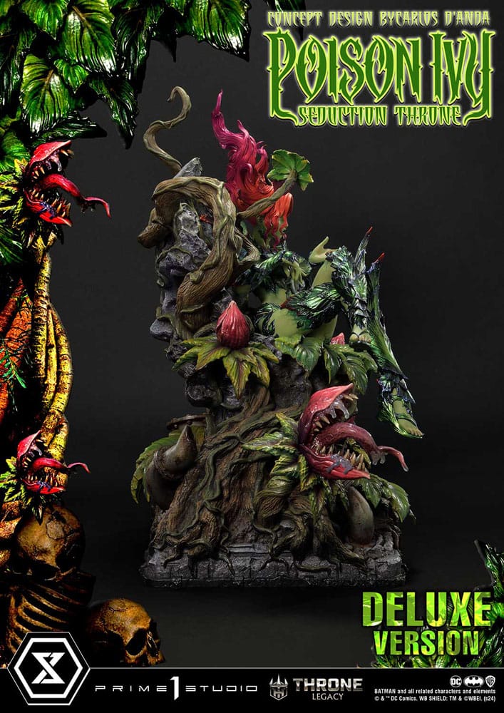 DC Comics Throne Legacy Collection Statue 1/4 Batman Poison Ivy Seduction Throne Deluxe Version 55 cm