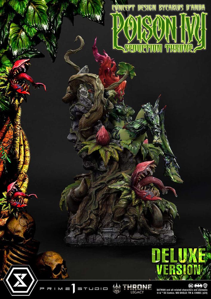 DC Comics Throne Legacy Collection Statue 1/4 Batman Poison Ivy Seduction Throne Deluxe Version 55 cm