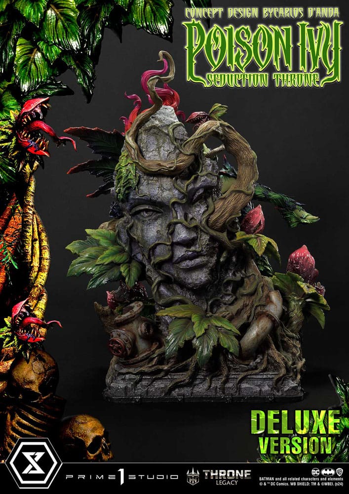 DC Comics Throne Legacy Collection Statue 1/4 Batman Poison Ivy Seduction Throne Deluxe Version 55 cm