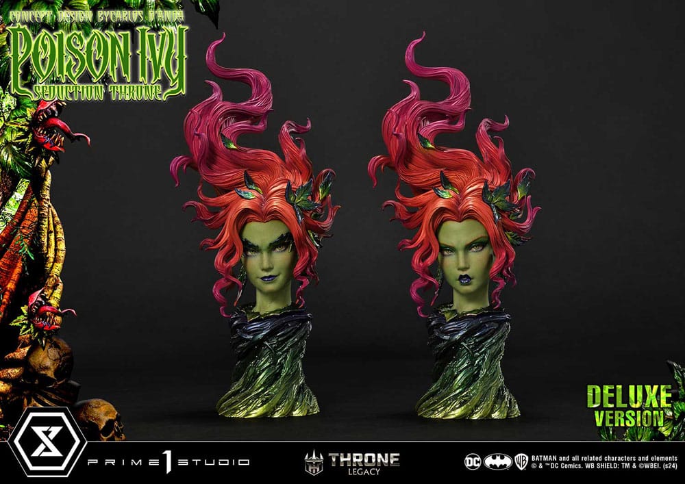 DC Comics Throne Legacy Collection Statue 1/4 Batman Poison Ivy Seduction Throne Deluxe Version 55 cm