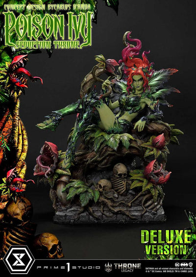DC Comics Throne Legacy Collection Statue 1/4 Batman Poison Ivy Seduction Throne Deluxe Bonus Version 55 cm