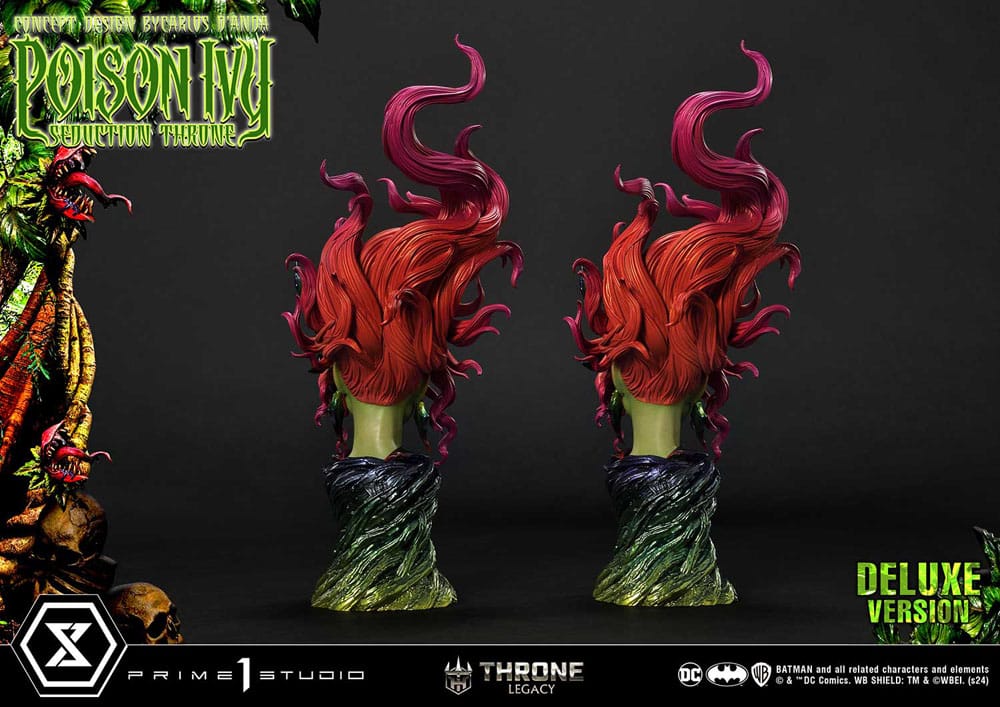 DC Comics Throne Legacy Collection Statue 1/4 Batman Poison Ivy Seduction Throne Deluxe Bonus Version 55 cm