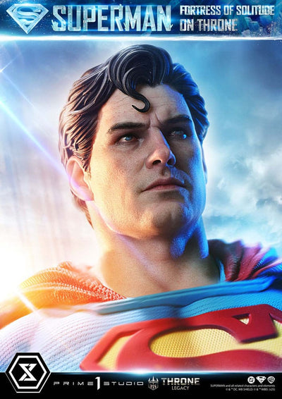 DC Comics Throne Legacy Collection Statue Statue 1/4 Superman Fortress of Solitude on Throne (Design by Gabriele Dell'Otto) 52 cm