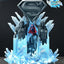 DC Comics Throne Legacy Collection Statue Statue 1/4 Superman Fortress of Solitude on Throne (Design by Gabriele Dell'Otto) Ultimate Version 52 cm