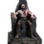 Throne Legacy God of War Series Statue 1/3 Ragnarok Master Thyself Kratos  67 cm